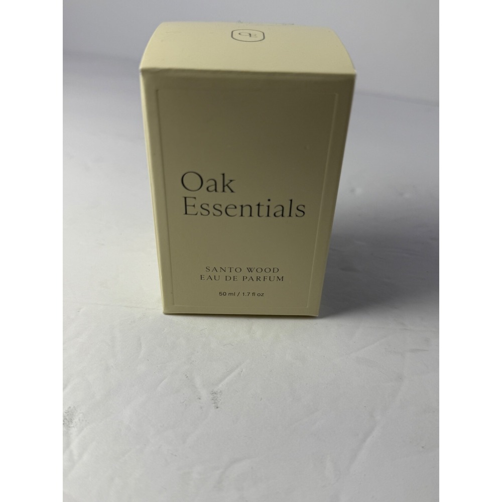 Oak Essentials Santo Wood Eau de Parfum 50ml 1.7oz New in Box Fragrance Spray